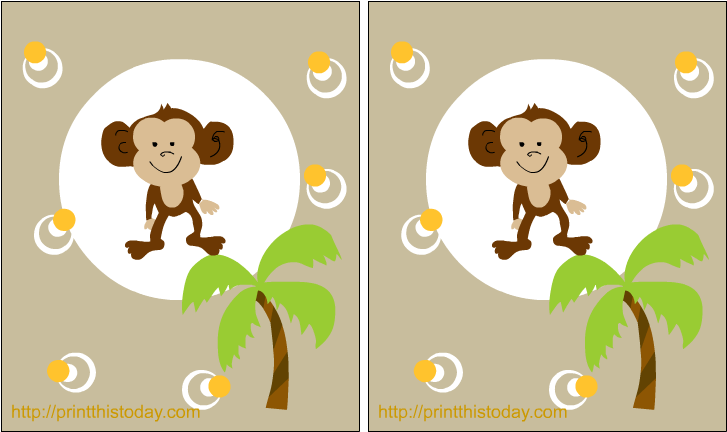 Cute Baby Monkey - Baby Shower (792x576), Png Download
