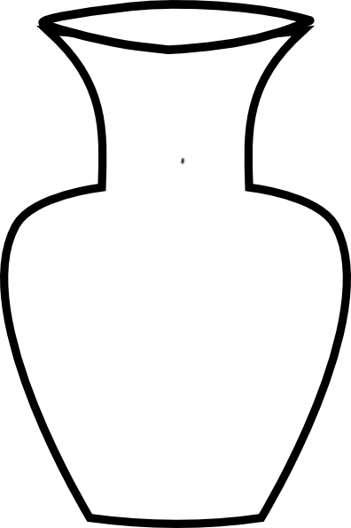 How To Set Use White Flower Vase Clipart (396x595), Png Download