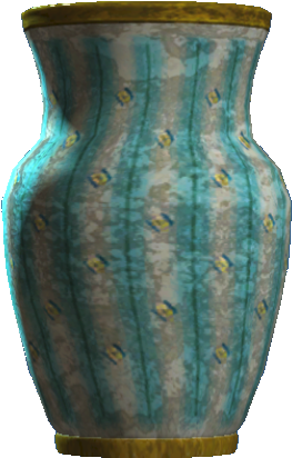 Empty Teal Vaulted Vase - Png Picture Of Vase (547x510), Png Download