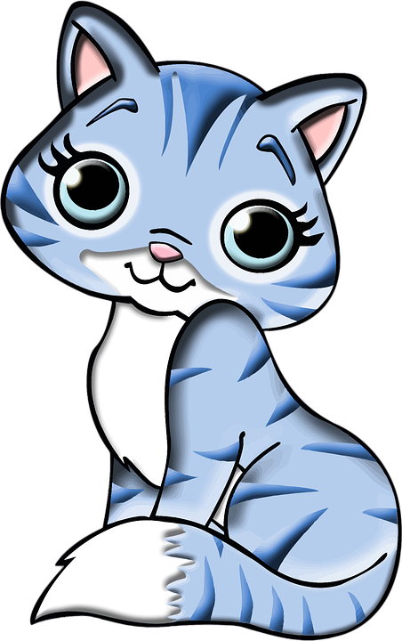 Cat Clipart Png (452x720), Png Download
