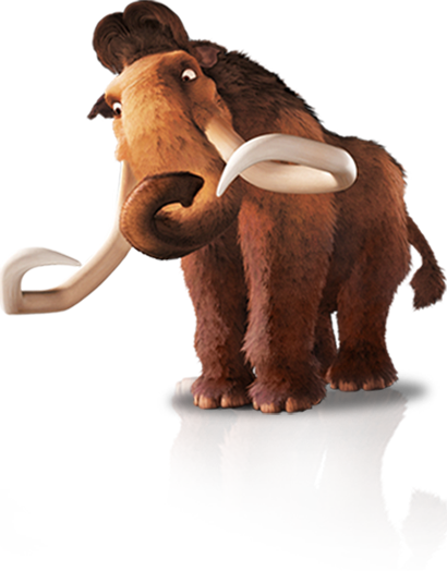 A Mammoth Adventure - Ice Age Mammoth Png (410x524), Png Download