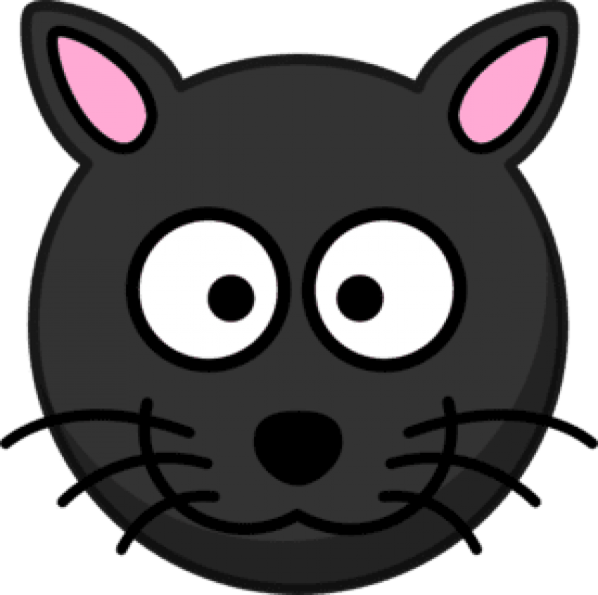 Cartoon Cat Head - Cat Cartoon (400x400), Png Download