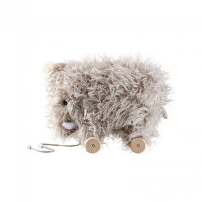 Pull Along Woolly Mammoth (416x477), Png Download