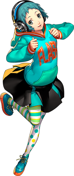 File Ff24832926 Small - Persona 3 Dancing Moon Night Characters (300x706), Png Download