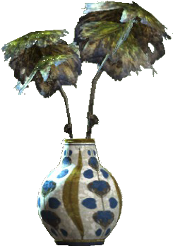 Floral Bud Vase - Vase (340x397), Png Download