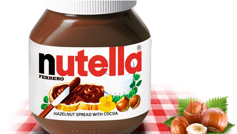 Small Nutella (500x263), Png Download