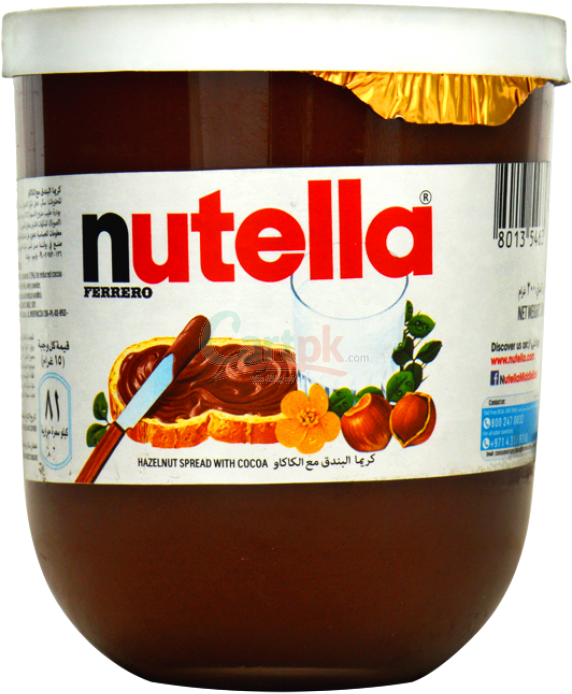 Nutella Chocolate Spread Hazelnut 200g - Nutella Hazelnut Spread With Cocoa (860x1120), Png Download
