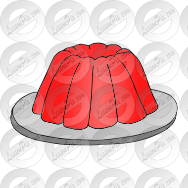 Picture Library Stock Desserts Clipart Jello - Gelatin Dessert (380x380), Png Download