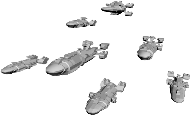 12 - Starship Troopers Ships Png (640x480), Png Download