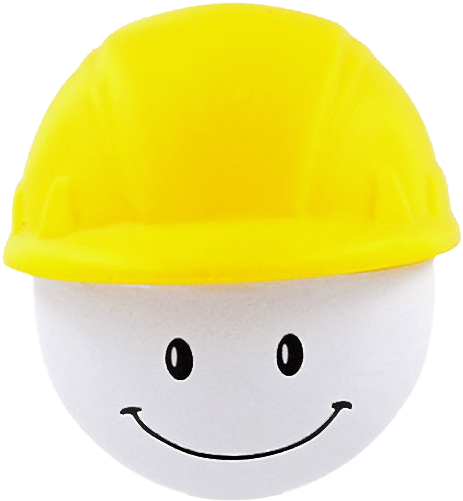 Hardhat - Cartoon (500x500), Png Download