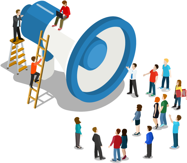 Social Media Marketing Houston - Social Media With Transparent Background (1073x621), Png Download