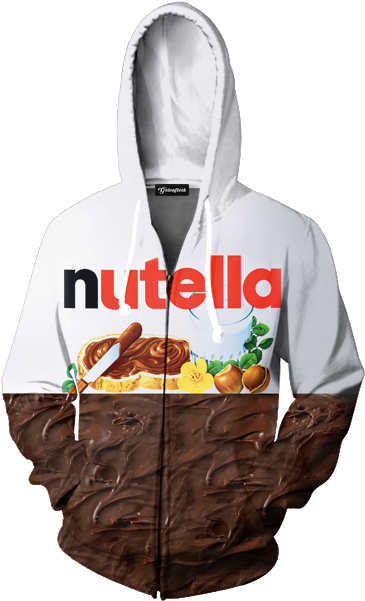 Chicken Ramen Hoodie /products/chicken Ramen Hoodie - Nutella Hoodies (600x600), Png Download