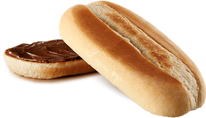 Pao Com Nutella Mcdonald's (450x350), Png Download