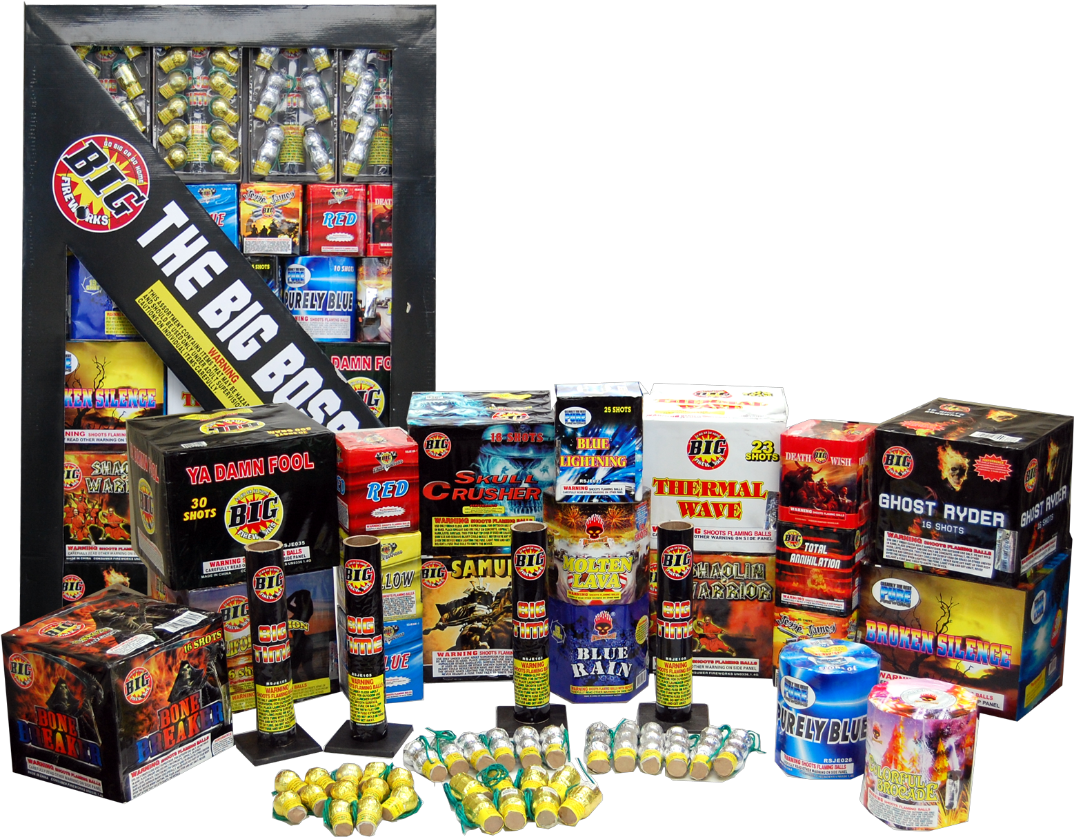 Big Boss Firework Assortment (1667x1250), Png Download