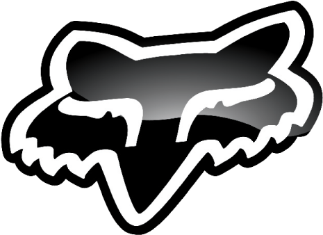 Fox Head Racing Logo - Fox Racing Logo (500x500), Png Download