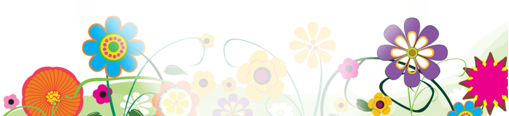 Pastel-flowers - Wallpaper (1024x235), Png Download