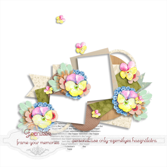 Pastel Flowers Cluster - Artificial Flower (540x540), Png Download