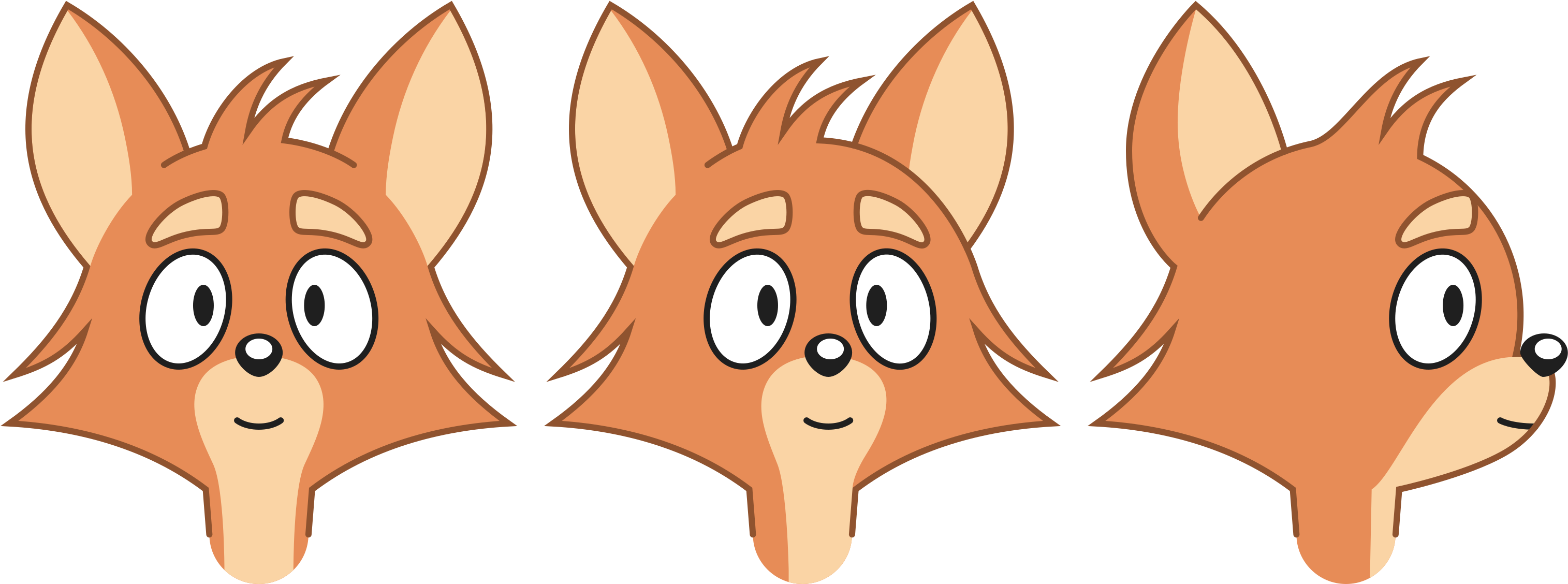 Open - Fox (2000x842), Png Download