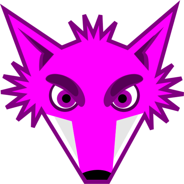 Fox - Red Fox Drawing Face (600x600), Png Download