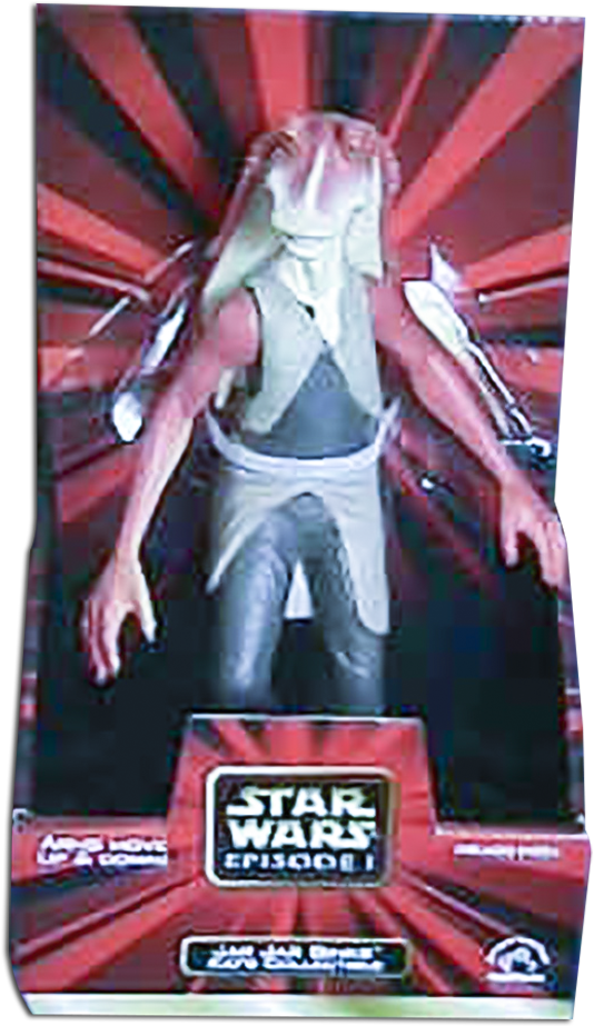 Star Wars Kid Collector Doll Jar Jar Binks Figure - Star Wars (641x1000), Png Download