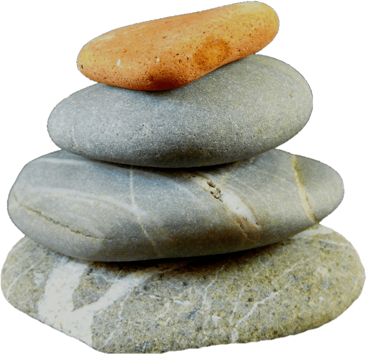 Multiple Pebbles - Clip Art (806x794), Png Download