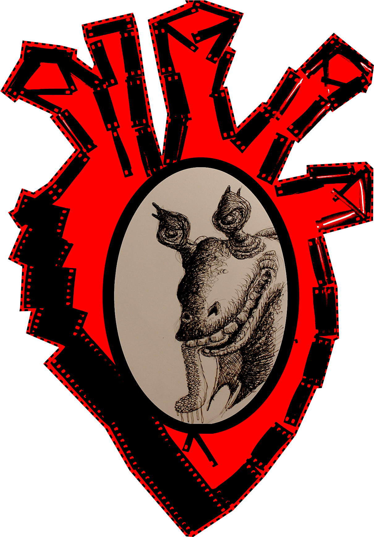 Binks Com Jar Jar Heart - Emblem (1239x1738), Png Download