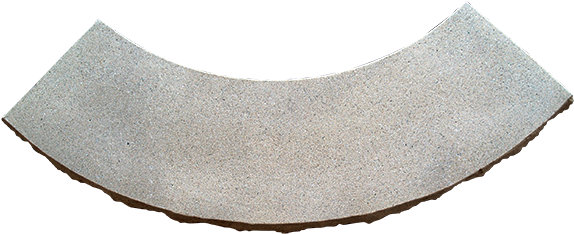 Strassen® Fire Ring Cap Limestone - Limestone (674x339), Png Download
