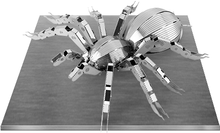 Tarantula - Metal Earth 3d Laser Cut Model Tarantula Spider (440x330), Png Download