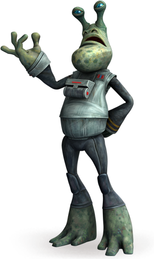 Zilkin - Star Wars The Clone Wars Gascon (330x530), Png Download