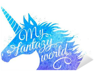 Unicorn And Princess Silhouette (400x400), Png Download