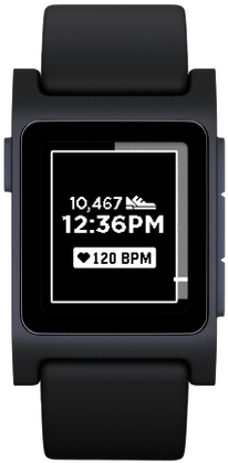 Pebble 2 Heart Rate - White (450x450), Png Download