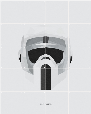 Ixxi Colección Star Wars - Ixxi - Lifestyle, Decoration - Scout Trooper Small (622x816), Png Download