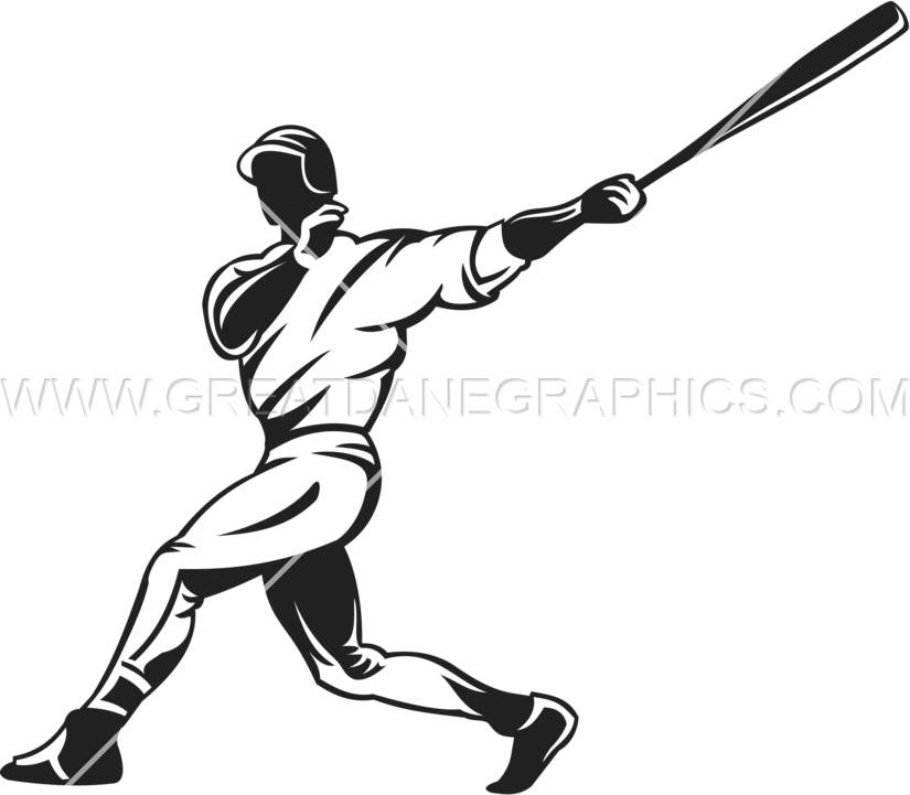 Baseball Hitter (825x721), Png Download