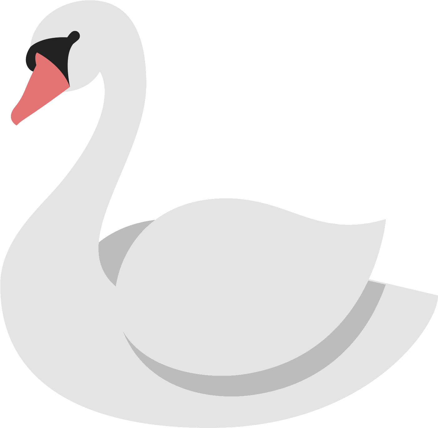 Fur Vector Swan Feather - Icon (1600x1600), Png Download