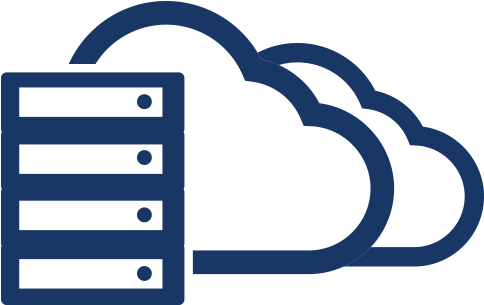 Cloud Server Icon - Cloud Server Icon Transparent (500x327), Png Download