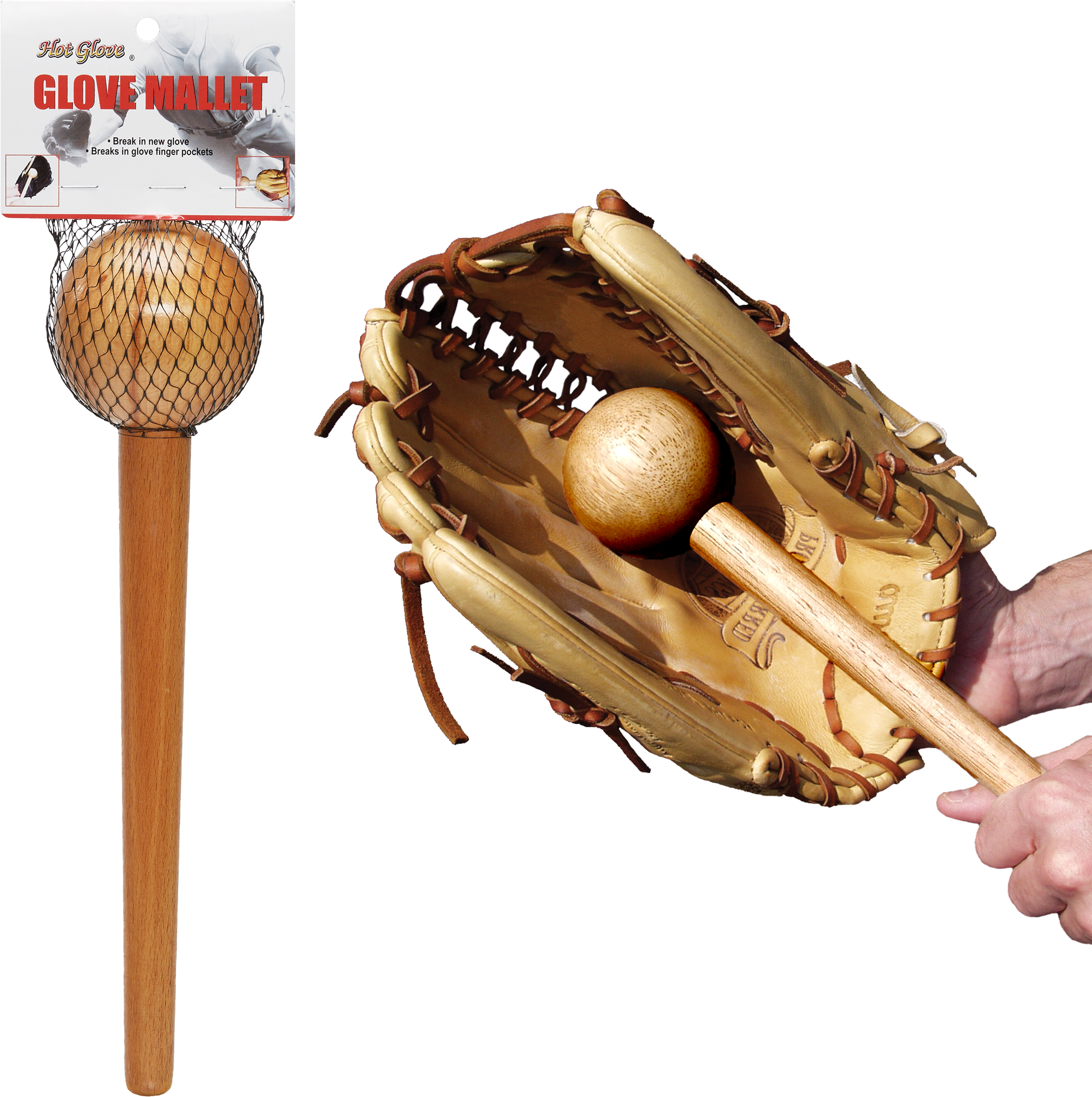 View Larger - Hot Glove Mallet For Glove Break-in (2000x2000), Png Download