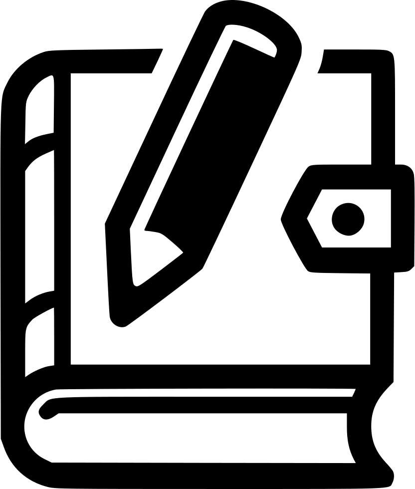 Png File - Diary Icon Png (832x980), Png Download