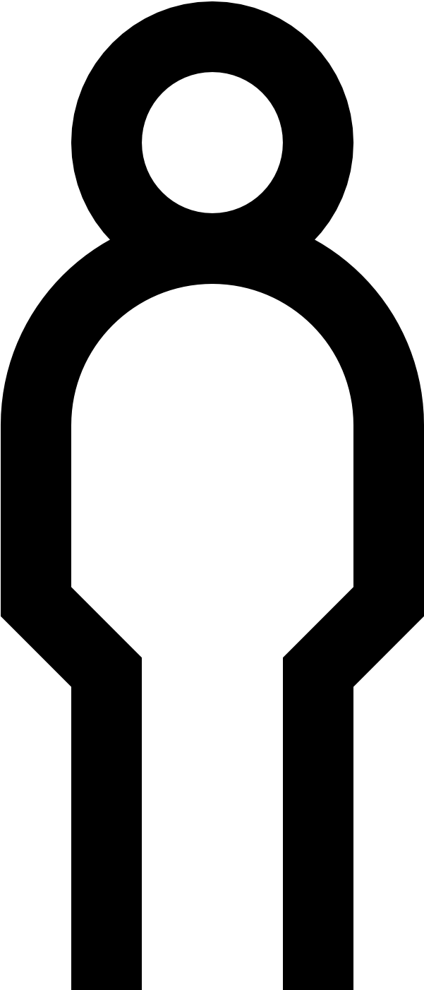 Man Icon - Whole Body Icon Png (1600x1600), Png Download