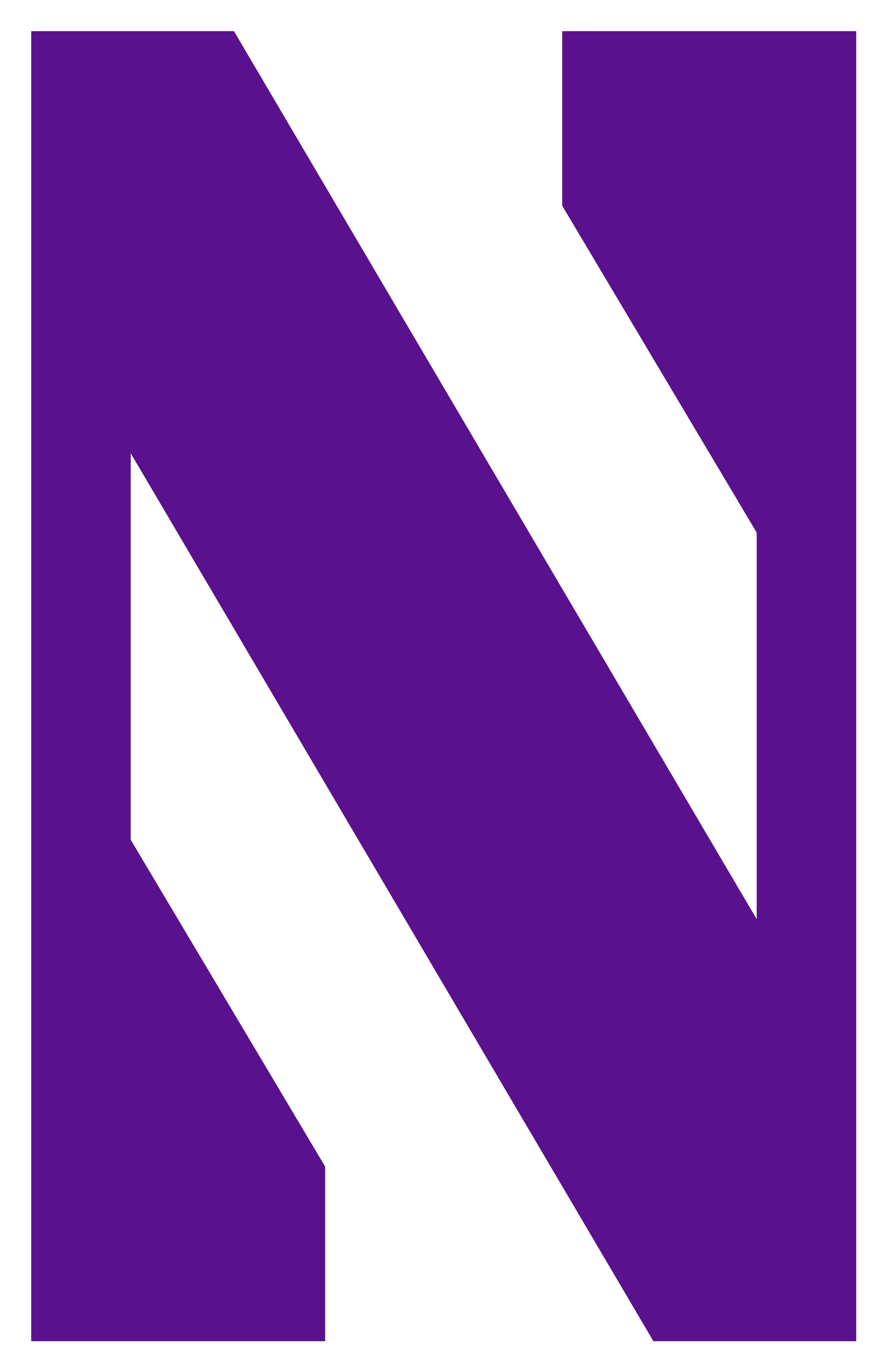 Open - Northwestern Wildcats Logo (2000x3079), Png Download