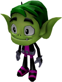 Beast Boy - Roblox Teen Titans Beast Boy (420x420), Png Download