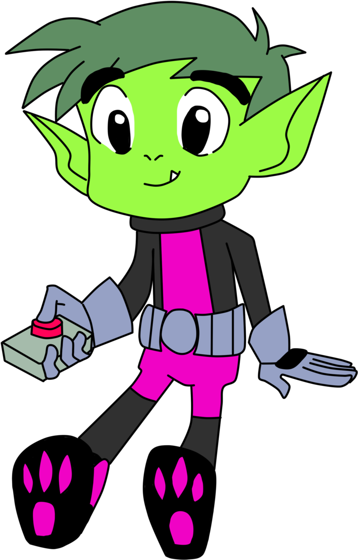 Beast Boy Png Clipart - Beast Boy (1024x1365), Png Download