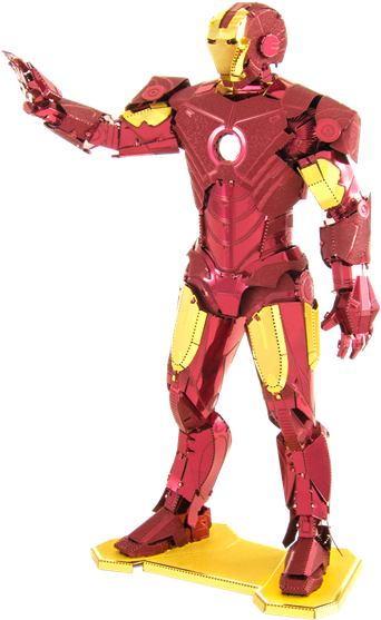 Metal Earth Marvels - Metal Earth Marvel (390x600), Png Download