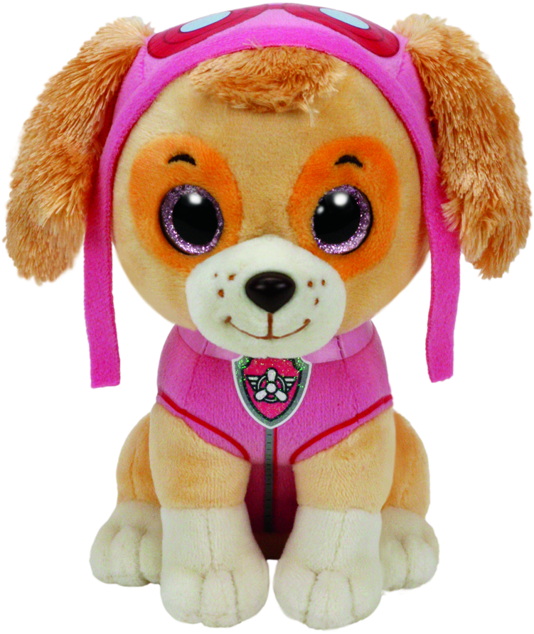 Ty Paw Patrol Beanie - Beanie Boos Ty Paw Patrol: Skye (891x900), Png Download