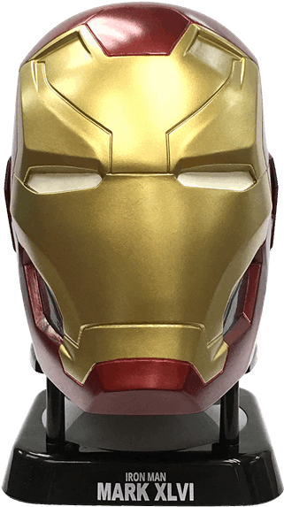 Iron Man Mk46 Helmet Mini Bluetooth Speaker - Bazaar-bazaar.com Iron Man Mk46 Helmet Wireless Bluetooth (600x600), Png Download