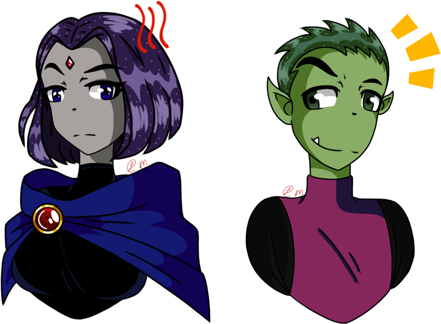 Lineart Wolf New 1 By Raven-morticia - Teen Titans Raven X (1024x768), Png Download