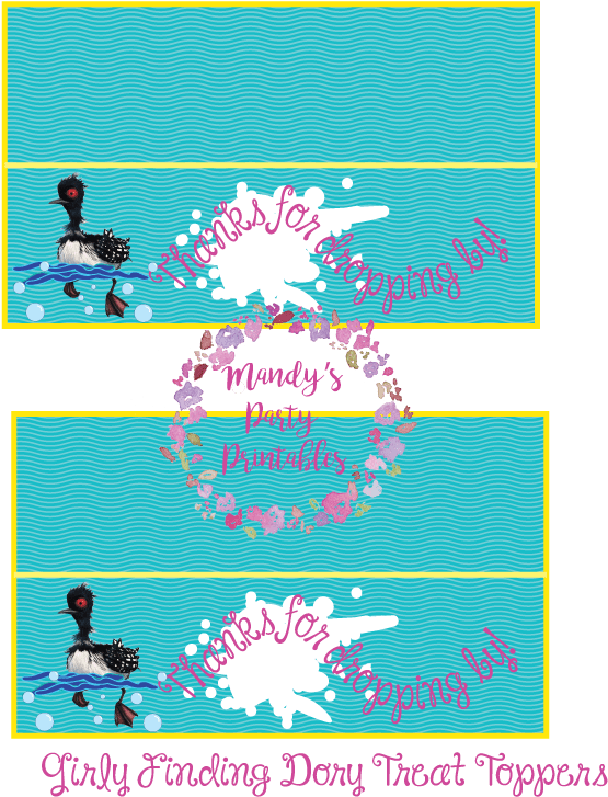 Finding Dory Becky Bag Toppers - Finding Becky Tablet - Ipad Air 1 (horizontal) (649x728), Png Download