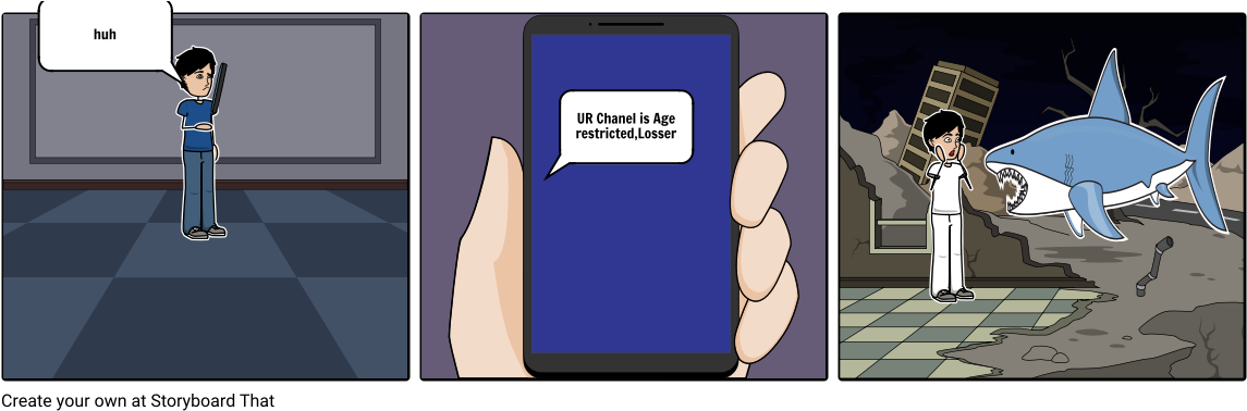 Gavin Decker"s Yt Chanel - Cartoon (1164x385), Png Download