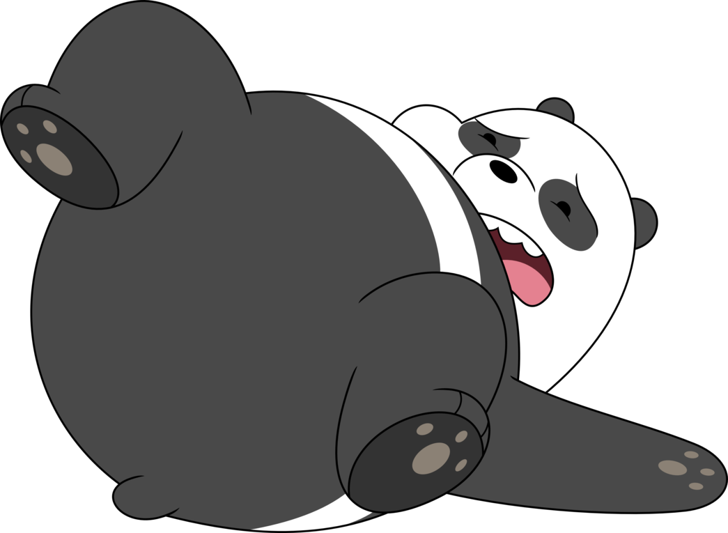 Got A Down By Porygon Z On - We Bare Bears Vectors (1045x765), Png Download