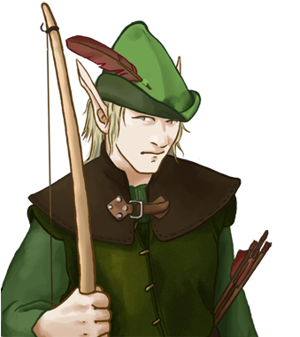 Archer Transparent Elf - Battle For Wesnoth Elves (400x400), Png Download