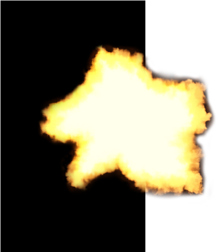 Merge This Down With Your Black Background And Make - Muzzle Flash (500x500), Png Download